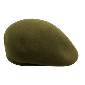 Cappello | Green Wool Felt Ascot Cap Classic Driving Hat Retro English